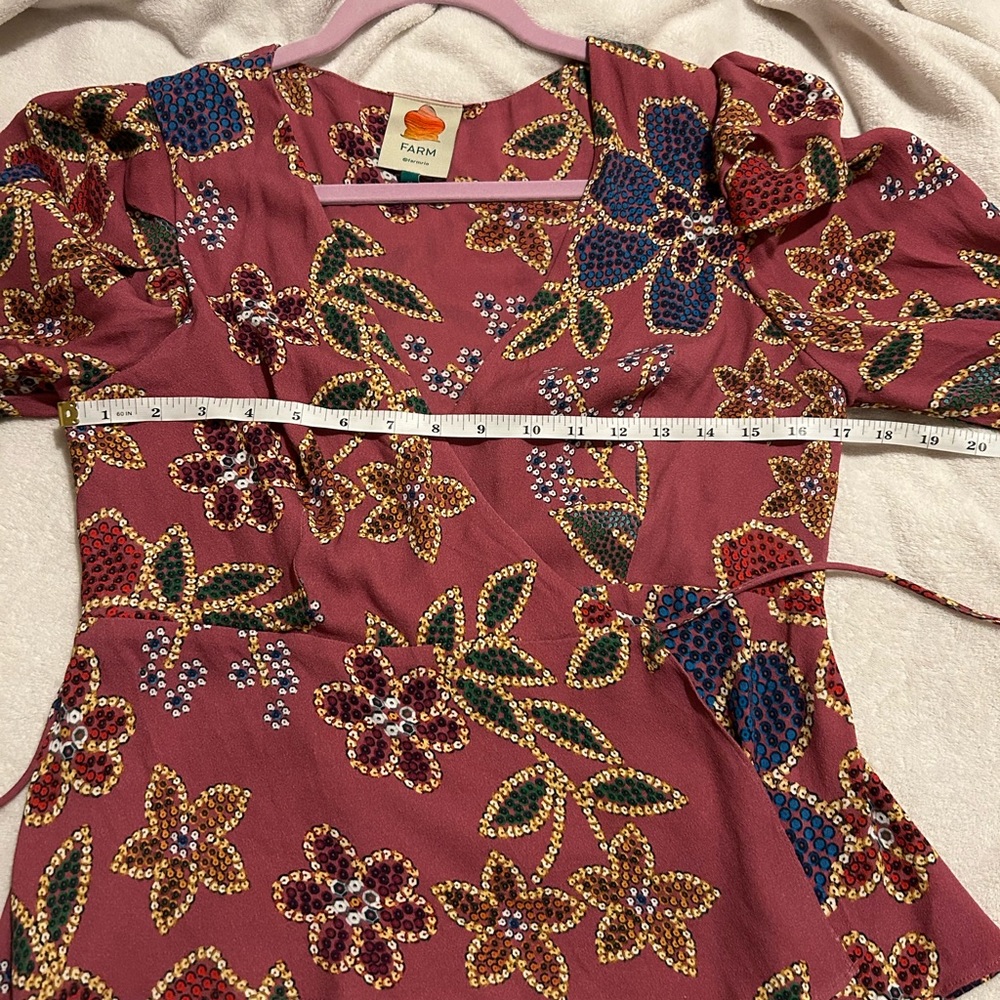 Farm Rio Wrap Blouse - Picture 8 of 8